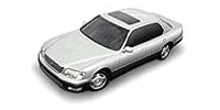 Lexus White Town Car