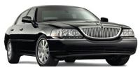 Lincoln White Town Car MCO Transportation Service